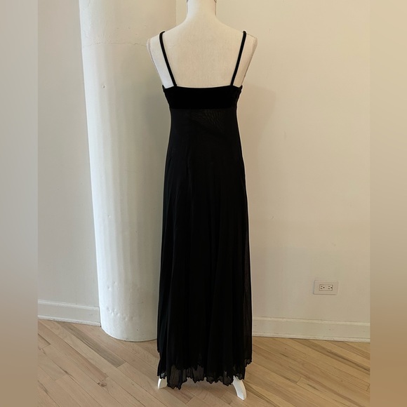 Cosabella Lingerie Black Maxi Gown Dress - Picture 4 of 8
